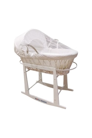 rexa Baby Moses Basket & Carrycot – Portable, Cozy Sleep Space for Infants