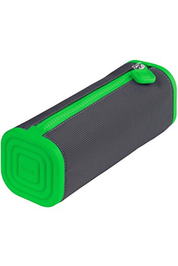 Serve Prismo square toiletry bag, dark grey/green