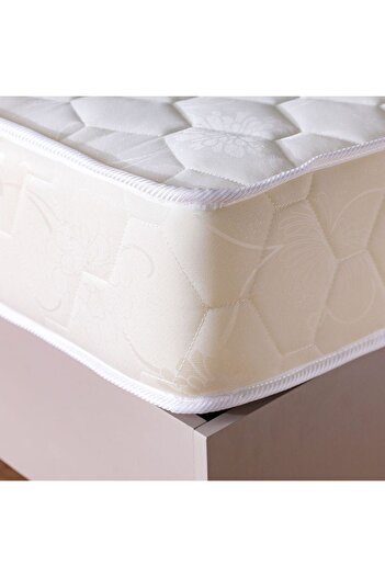 Danube Home Best Bonnell Spring Mattress foam encased with 2 Pillow Free 180X200X22cm|King Bed Mattress|Firm