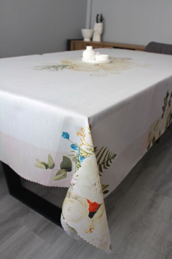 DDHOME 160X220 Digital Printing Stain Resistant Fabric Tablecloth