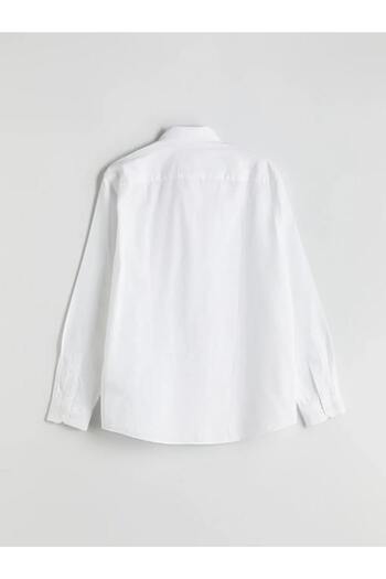 LC Waikiki SOUTHBLUE Beyaz Slim Fit Uzun Kollu Oxford Erkek Gömlek