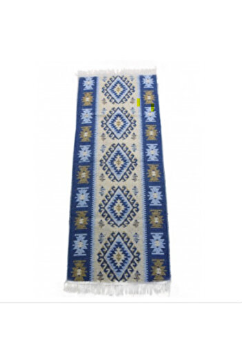 Sale4u Traditional Pattern Woven Rug, 80 cm x 3 m, Blue