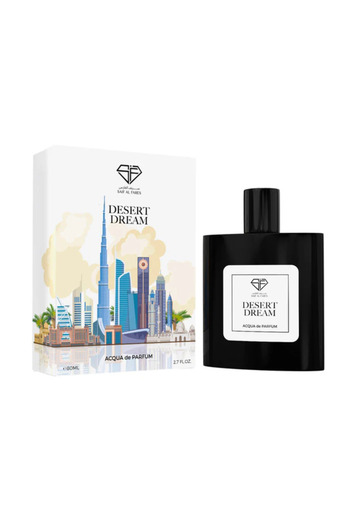 SAIF AL FARES Desert Dream Perfume for Men (Citrus, Leather) 80ML