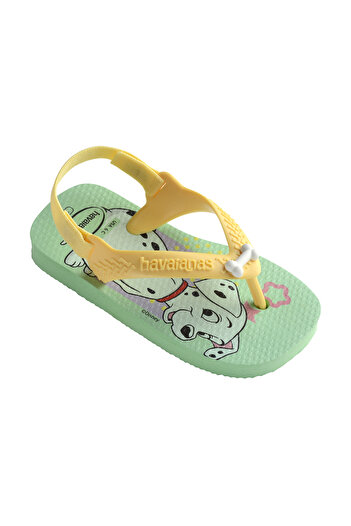 Havaianas Baby Disney Classics II Flip Flops - Green Garden