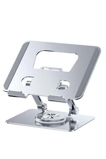 Generic 360° Rotating Tablet Stand Metal Alloy Adjustable Height Rotation Bracket, Suitable For tablet Comp