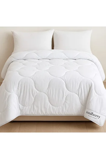 Mulberry Nano Gel Double Quilt 195X215 cm Soft, Light and Breathable |   Suitable for 4 Seasons Use