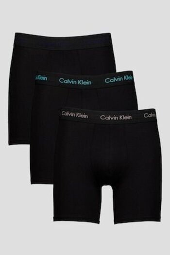 Calvin Klein , Boxer Set with Logo - 3 pairs, Black, Optic White, XL