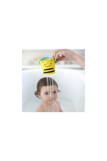 Skip Hop Set jucarii de baie, Skip Hop, Zoo Water, Pentru stivuire si