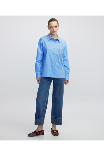 İpekyol Shirt with Karma Accessories
