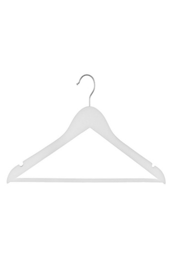 Five Simply Smart 5-Piece Durable High Quality Wooden Cloth Hanger Set