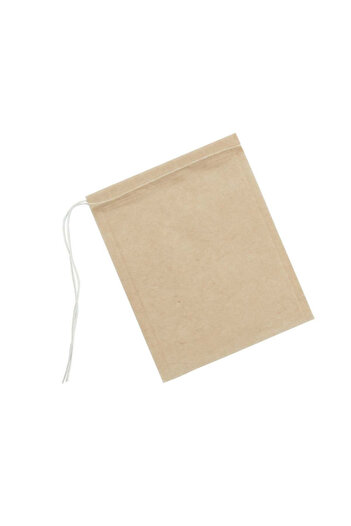HIC 100-Piece Chlorine-Free Unbleached Paper Tea Bags 3.875 x 3.125 Inch