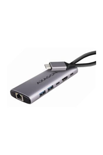 Axagon Hub USB-C, HMC-6G2L, 2x USB-A, 1x USB-C, 4K/60Hz HDMI, RJ-45, USB 3.2 Gen 2, PD 100W, 15cm