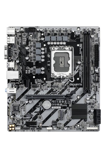 Gigabyte Placa de baza H810M S2H, LGA1851, DDR5, mATX, Negru