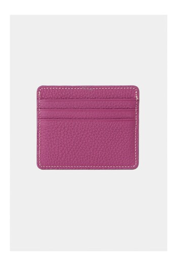 Lysande 100% Genuine Leather Unisex Card Holder Black 6 Card Slots Minimal Card Holder Wallet Slim Stylish Design