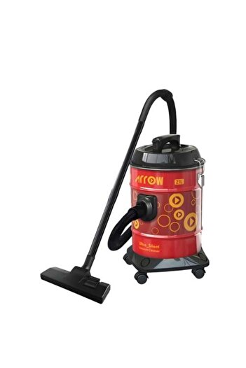 Aro Barrel Vacuum Cleaner - 21 Liters, 2000W, Red - RO-21VSY