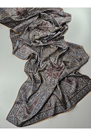 Webinay Home Ethnic Pattern Imported Silk Voile Shawl Scrafs Hijab
