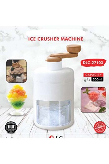 DLC -27103 Shaved Ice Machines and Snow Cone Machine-Portable Ice Crusher and Shaved Ice Machine