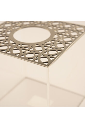 homez acrylic tissue box Kairouan collection 15*15*15cm
