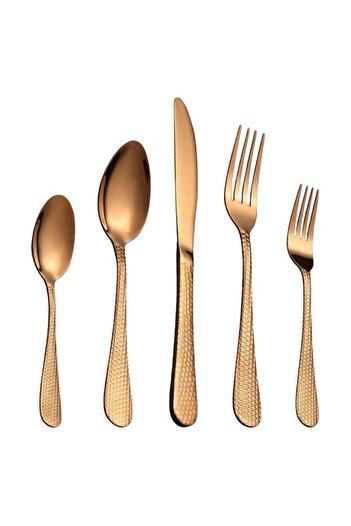 OEM Set 2 x 30 Pieces Stainless Steel Cutlery Grunberg, Rose Gold