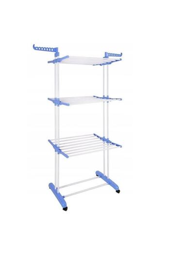 stuffix Vertical Clothes Dryer with Hanger Support, Foldable and Mobile, Height 175 cm