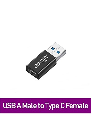Choice AD002 Universal USB 3.0 OTG Type C Adapter 10Gbps USBC Male to USB Female USB-C Converter for Macboo