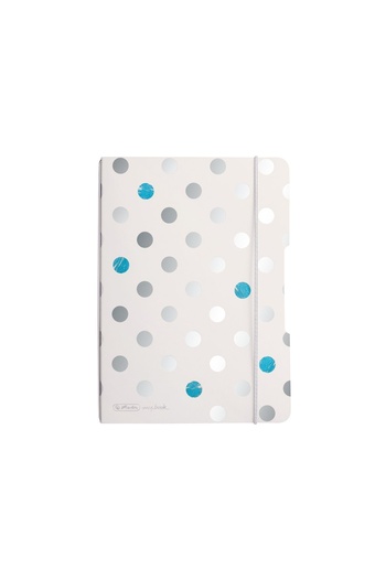 Herlitz Caiet My.book Flex A5 40f 80 g/m² Grid, Culoare Frozen Glam, Material Hârtie și Carton Copertă