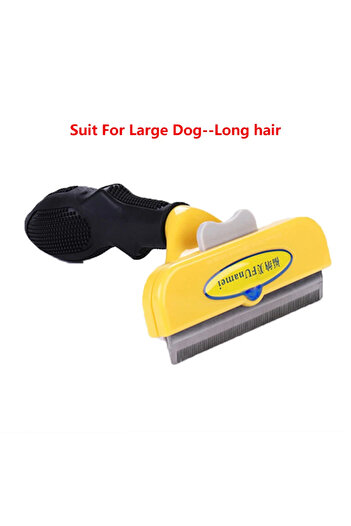 Choice1 Dog L - Long hair Pet Cat Hair Removal Combs Pet Grooming Brush Dogs Cats Hair Shedding Massage Comb