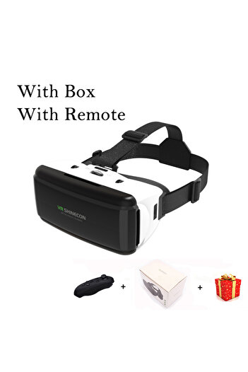 Choice With Remote A VR Shinecon Casque Helmet 3D Glasses Virtual Reality Augmented For iPhone Android Smar