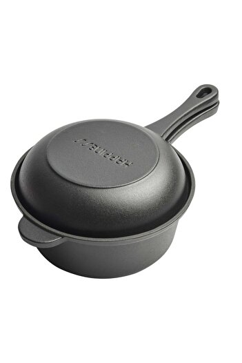 Choice 1 Set Cast Iron Skillet Pan Set with Skillet Lid BBQ BBQ Steak Pot Grill Cooking Pot Stewpot Frying