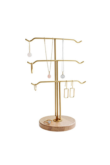 HOMİNG Volera Modern Earring Necklace Ring Jewelry Stand 242133