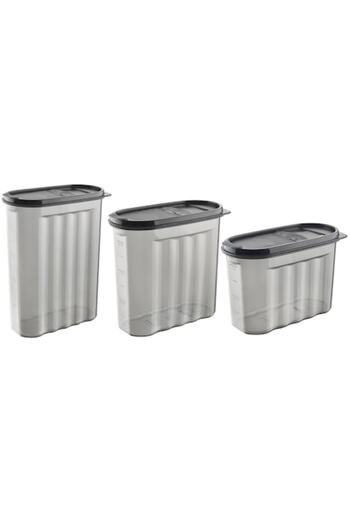 Tuffex Set 3 Food Storage Boxes, 1.2/1.8/2.5L TP379/380/381-SET3