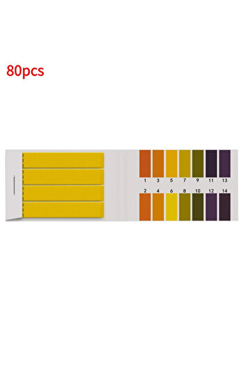 Choice11 80pcs 80-800Pcs Professional 1-14 PH Litmus Paper Ph Meter Indicator Test Strips Water Cosmetics Soi