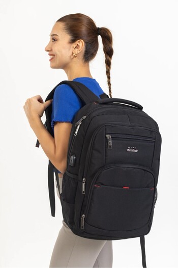 MORCA Chest Unisex Backpack Dada-03 Black