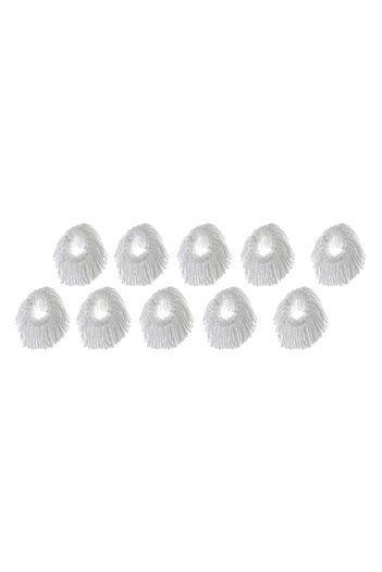 bigshot Set 10 x Rezerva din Microfibra pentru Mop Rotativ Bigshot, Diametru Suport Prindere din Plastic 16