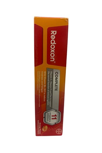Redoxon complete 11 vitamins & minerals vitamin ( C , D , ZINC , B6 ,B12 ) 15 tablets
