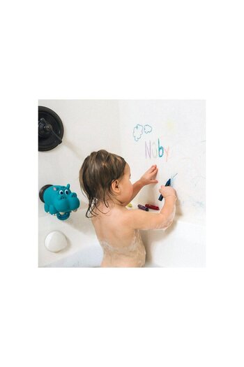 Nuby Set 5 creioane colorate, Nuby, Pentru baie, 36+