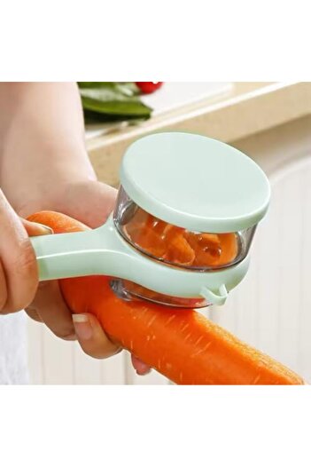 Blue Coral AE Multifunctional Peeling Knife With Storage Box Manual Apple Peeling Cutter Portable Veggie Potatoes