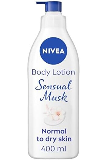 NIVEA Body Lotion for Normal to Dry Skin, Sensual Musk, 400ml
