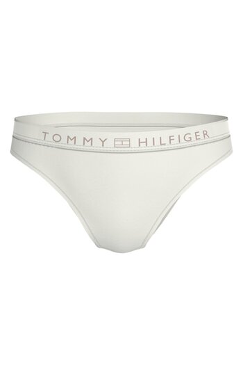 Tommy Hilfiger , Women's Briefs with Logo Waistband, Ivory White, Size M