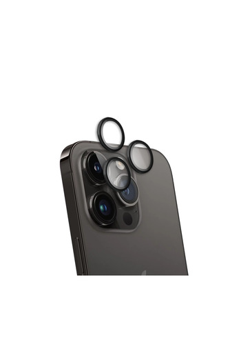 Force Glass Camera Lens Protector iPhone 15 Pro / 15 Pro Max Black Lifetime Guarantee