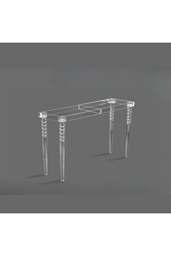 Al Saada Home Acrylic Entrance Console 80 x 140 x 40 cm