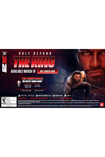 Sony PS5 WWE 2K25 Game