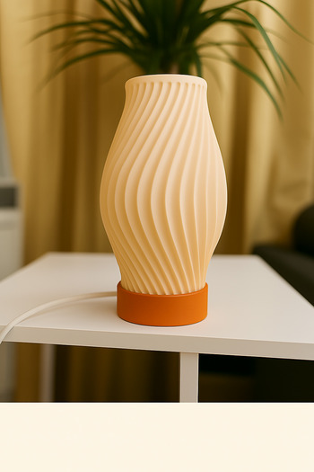 Rekatech Specially Designed Table Lamp (30 cm X 11 cm) – Modern Lampshade – Decorative Night Light with Base