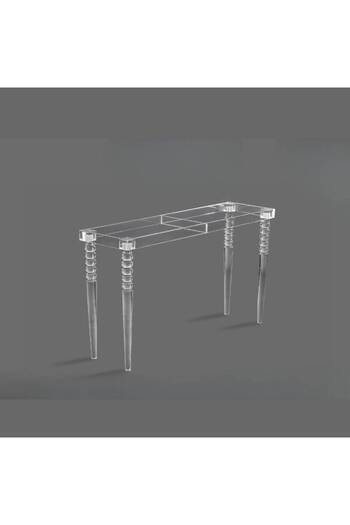 Al Saada Home Acrylic Entrance Console 80 x 140 x 40 cm