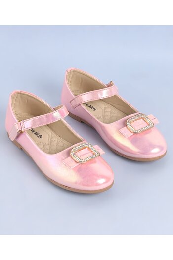 Pine kids Pine Kids Ballerinas with Velcro Closure - Pink