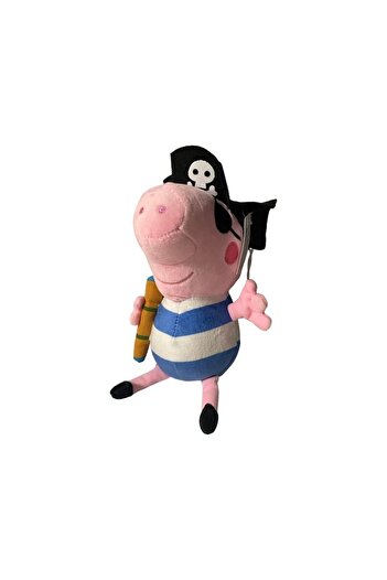 Peppa Pig Jucărie de pluș, Peppa Pig, 25 cm, cu muzică, Piratul George