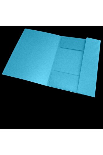 Oxford Topfile Folder A4, 200-Sheet Capacity, Elastic Closure, PEFC Certified, Turquoise Color