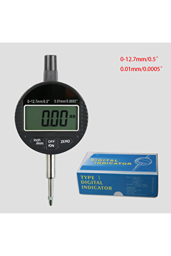 Choice3 0-12.7 0.01mm 0-12.7mm/0.5" 0-25.4mm/1" Range Gauge Digital Dial indicator Precision Tool 0.01mm/0.0