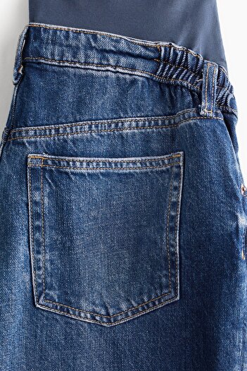 H&M MAMA Geniş Gabardin Pantolon