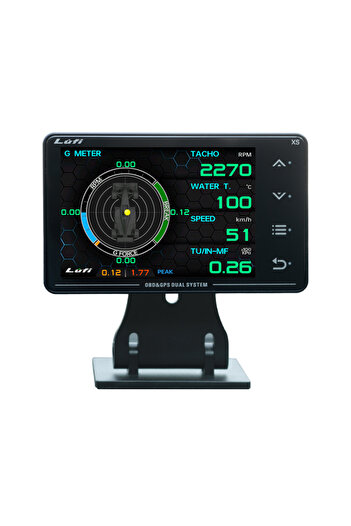 Choice LUFI XS lufi xs revolution obd2 OBD+GPS سيارة متعددة الوظائف درجة حرارة الماء توربو زيت درجة الحرارة